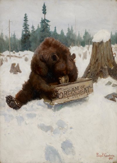 「くま」のチャンス、1907 作： Philip Russell Goodwin